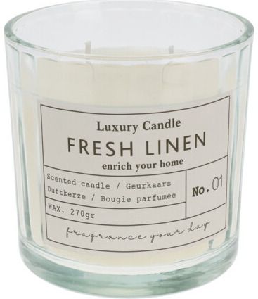 Žvakė GLASS LINEN/GINGER/OUD, 10 cm