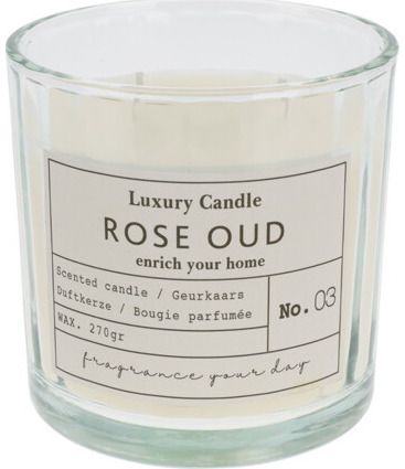 Žvakė GLASS LINEN/GINGER/OUD, 10 cm