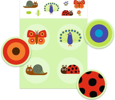 Žaidimas DJECO LOTO Plunksna ir kailis