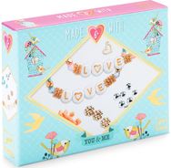 Kūrybinis rinkinys draugystės apyrankės DJECO You&Me raidelių vėrimas