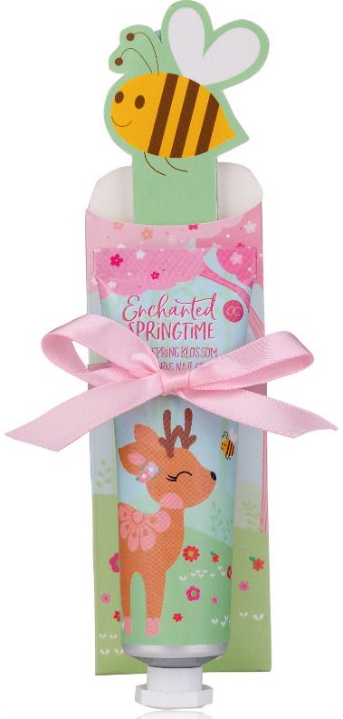 Rankų priežiūros rinkinys ENCHANTED SPRINGTIME (rankų kremas+dildė), 30 ml