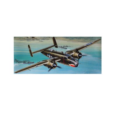 Modeliavimo rinkinys REVELL B-25 Mitchell (easy-click), 1/7