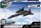 Modeliavimo rinkinys REVELL Lockheed SR-71 Blackbird (easy-click)