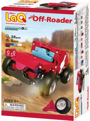 Japoniškas konstruktorius LaQ Hamacron Constructor Mini Off-Roader