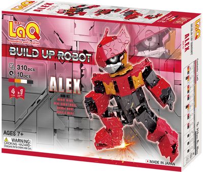 Japoniškas konstruktorius LaQ Buildup Robot Alex