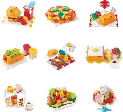 Japoniškas konstruktorius LaQ Sweet Collection My Little Restaurant