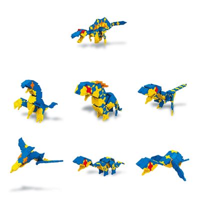 Japoniškas konstruktorius LAQ Dinosaur World Spinosaurus