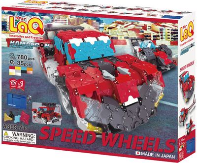 Japoniškas konstruktorius LAQ Hamacron Constructor SPEED WHEELS