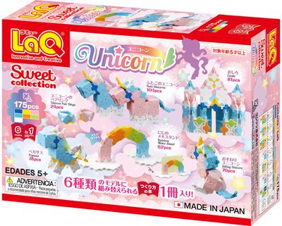 Japoniškas konstruktorius LaQ Sweet Collection Unicorn