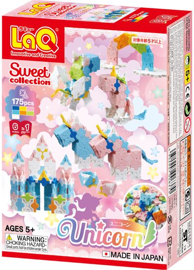 Japoniškas konstruktorius LaQ Sweet Collection Unicorn