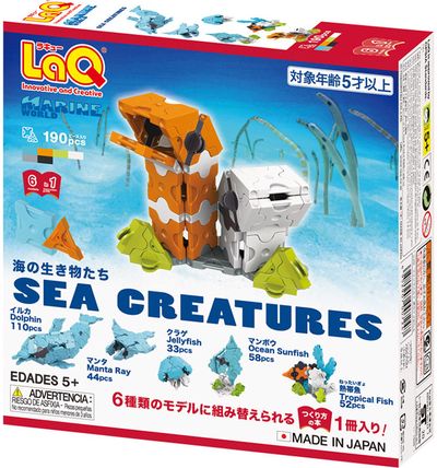Japoniškas konstruktorius LaQ Marine World SEA CREATURES