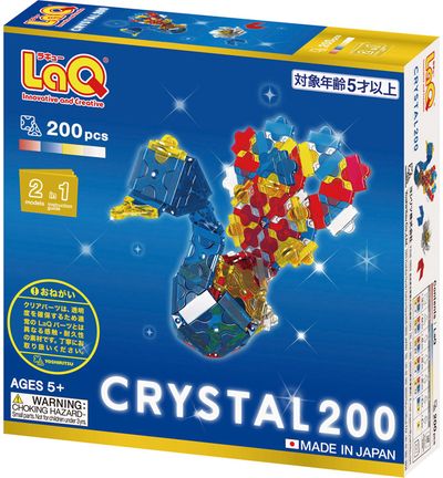 Japoniškas konstruktorius LaQ Free Style Crystal 200