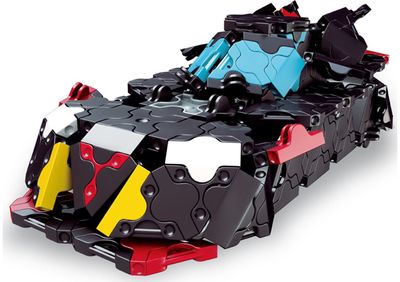 Japoniškas konstruktorius LaQ Hamacron Constructor Black Racer