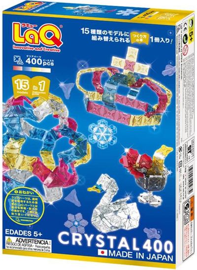 Japoniškas konstruktorius LaQ Free Style Crystal 400