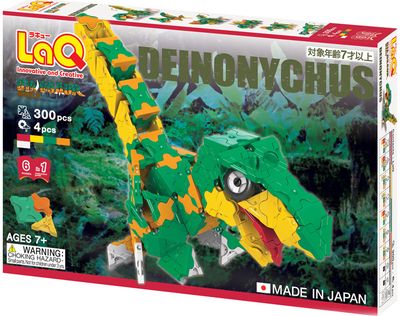 Japoniškas konstruktorius LAQ Dinosaur World Deinonychus