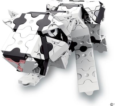 Japoniškas konstruktorius LaQ Animal World White Tiger & Polar Bear