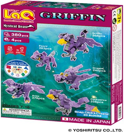 Japoniškas konstruktorius LaQ Mystical Beast GRIFFIN