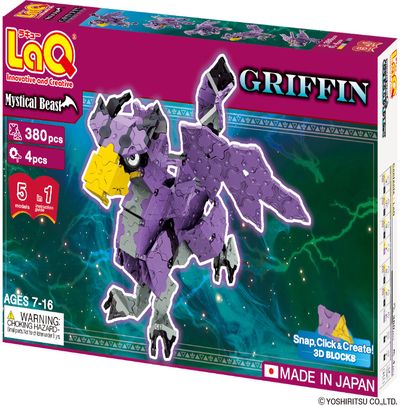 Japoniškas konstruktorius LaQ Mystical Beast GRIFFIN