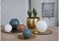 Žvakė RUSTIC BALL AGAVE GREEN, 8cm