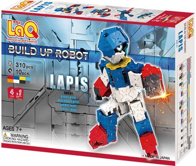 Japoniškas konstruktorius LaQ Buildup Robot Lapis