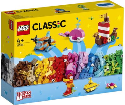 LEGO Classic Kūrybingos pramogos vandenyne
