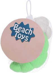 Smėlio žaislai tinklelyje BEACH TOYS 4 vnt., įv. rūšys