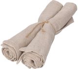 Lininės servetėlės PELLAVA BEIGE, 45x45cm, 2 vnt.