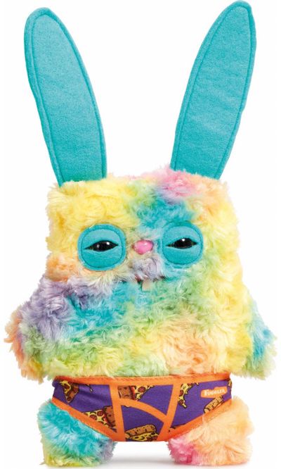 Pliušinis monstriukas FUGGLER Rabid Rabbit, spalvotas