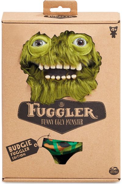 Pliušinis monstriukas FUGGLER Count Underoo Mcgoo, žalias