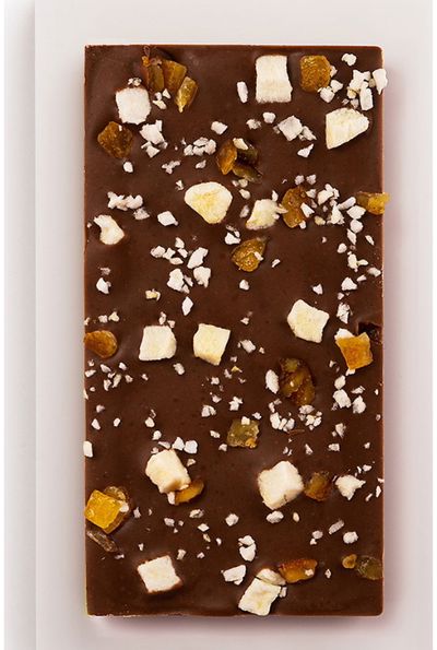 LAROCHÉ Pieninis šokoladas su obuoliais, apelsinų žievelėmis ir cinamonu N°6, 90 g