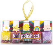 Nagų lakų rinkinys GROOVY su reguliuojamais žiedukais, 5x5 ml