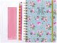 Užrašinė POSH+POP FLOWER su siprale, A5, linijomis