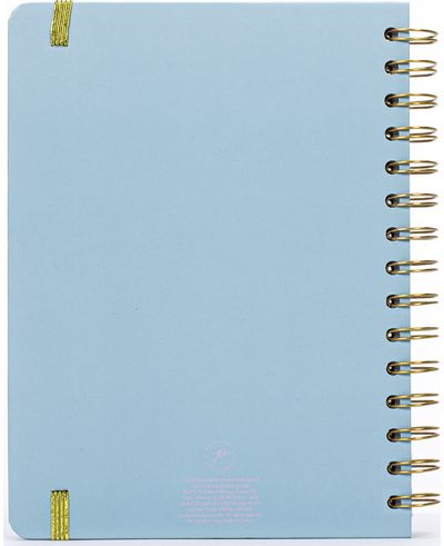 Užrašinė POSH+POP FLOWER su siprale, A5, linijomis