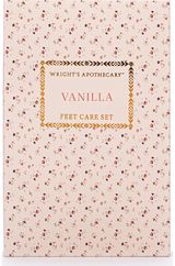 Kojų priežiūros rinkinys VANILLA (pėdų kremas+šveitiklis+kojinės), 50ml+38ml