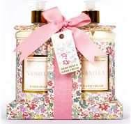 Dovanų rinkinys VANILLA (rankų kremas+skystas rankų muilas), 500ml+500ml