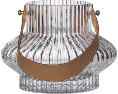 Vaza FANNIK LAMPI su odine rankena, 16x12,5 cm