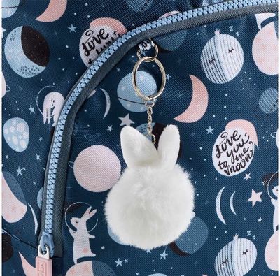 Kuprinė MR OSLO SPACE BUNNY, RPET, 41 cm, 3 skyrių