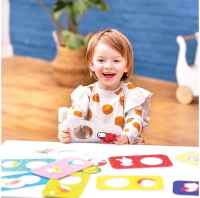 Lavinamoji dėlionė BANANAPANDA Match The Buddies Puzzles