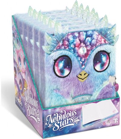 Dienoraštis NEBULOUS STARS AURA, pūkuotas, A5