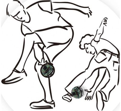 Skraidantis sferinis kamuolys BUKI