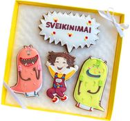 Meduolių rinkinys SVEIKINIMAI NUO KAKĖS MAKĖS IR DRAUGŲ 113 g.