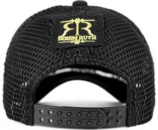 Juoda kepurė su tinkleliu ROBIN - RUTH LTU Lietuva (vienas dydis)