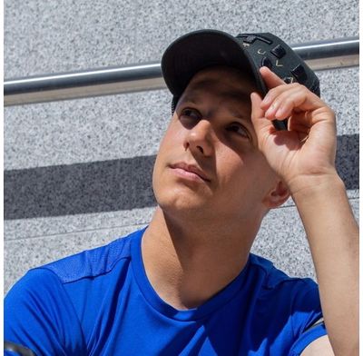 Juoda kepurė su tinkleliu ROBIN - RUTH LTU Lietuva (vienas dydis)