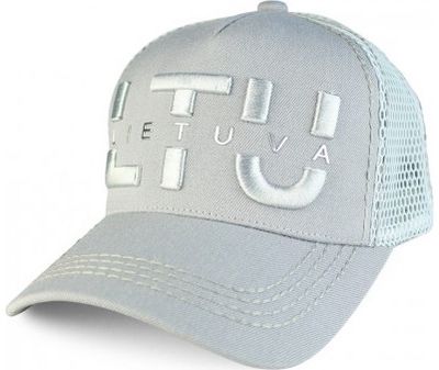 Pilka kepurė su tinkleliu ROBIN - RUTH LTU Lietuva (vienas dydis)