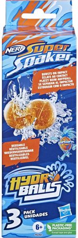 Vandens kamuoliukai NERF SOA, 3 vnt.