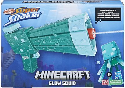 Vandens šautuvas NERF SOA MINECRAFT GLOW SQUID