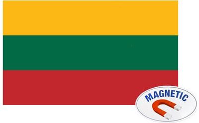 Magnetinis lipdukas " LT vėliavėlė "