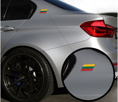 Magnetinis lipdukas " LT vėliavėlė "