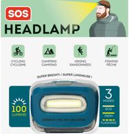 Galvos žibintas su LED