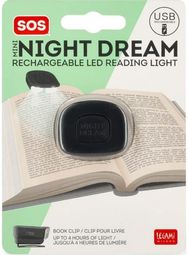 Skaitymo lempa MINI NIGHT DREAM su LED, 3,5x2,8x1,6 cm